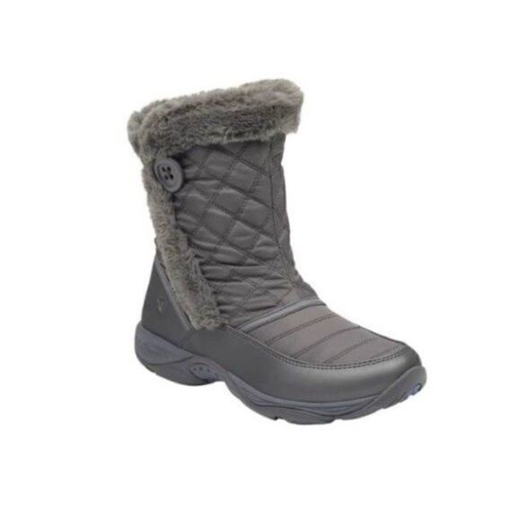 NEW Women S Easy Spirit Exposure 2 Mid CalfBoot Grey Fabric 7 M SHOES, New - Picture 2 of 10